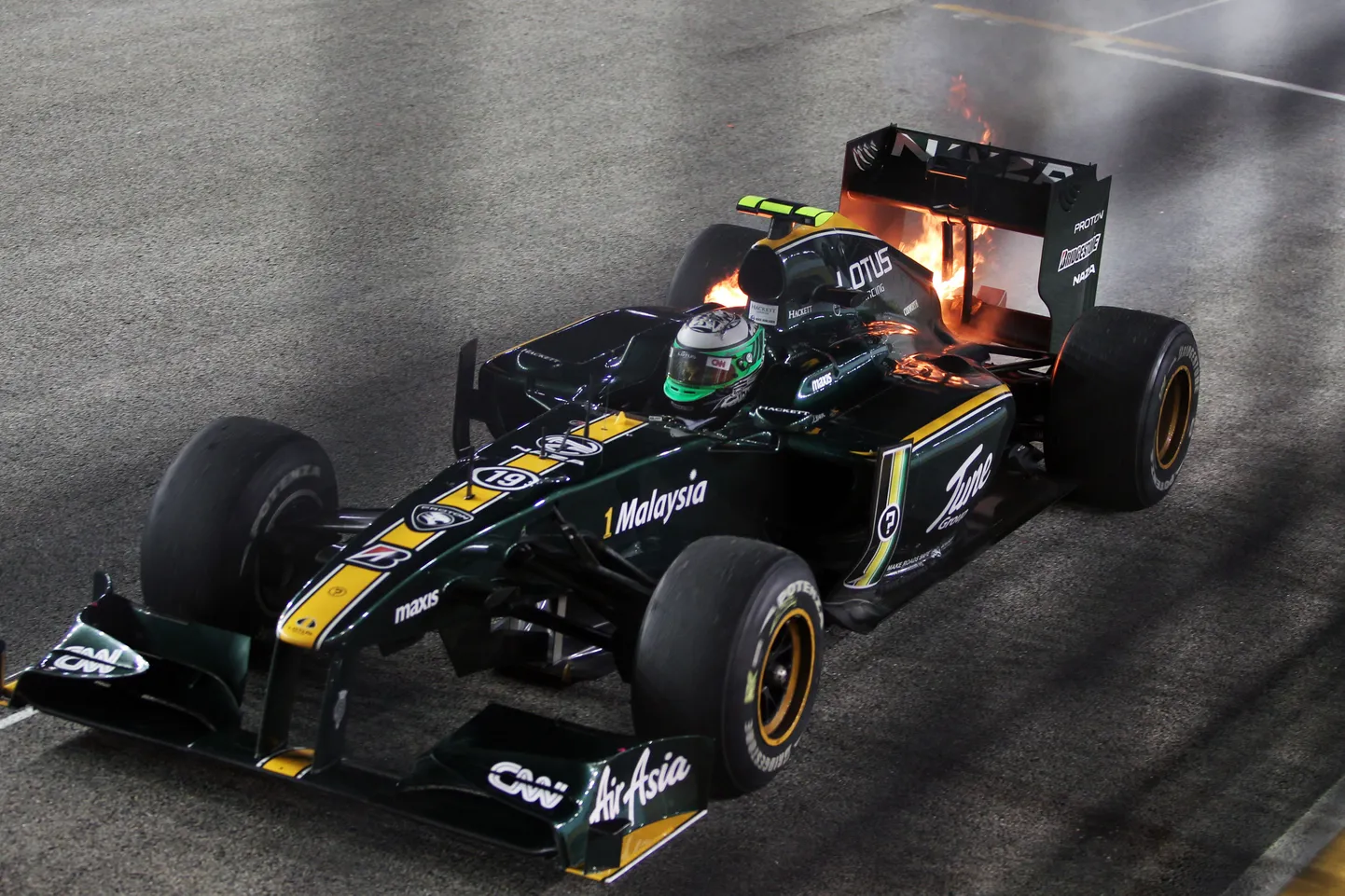 Heikki Kovalainen kuulus ka lõppenud hooajal Lotuse meeskonda, kuid punktiarve jäi tal tänavu avamata.