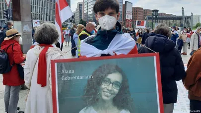 На акции движения "Разам" в Берлине