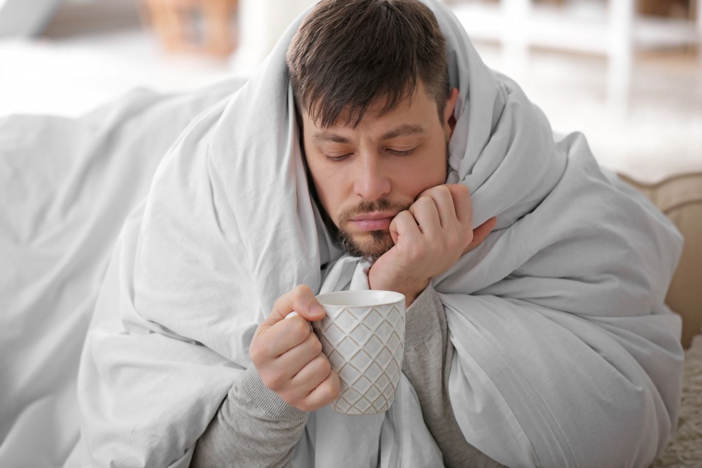 Mehed tajuvad gripi sümptomeid erinevalt.
