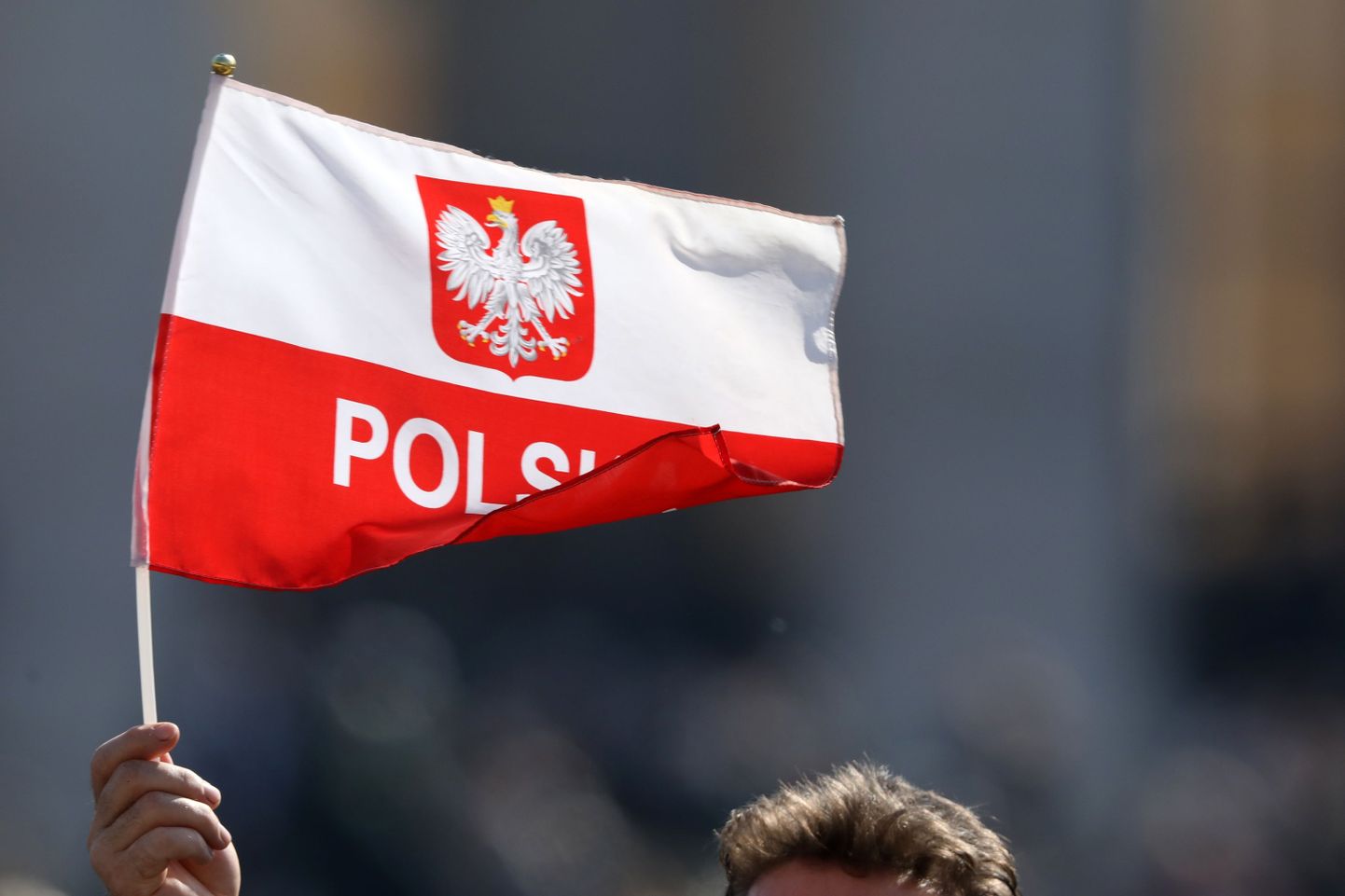 Флаг Польши.