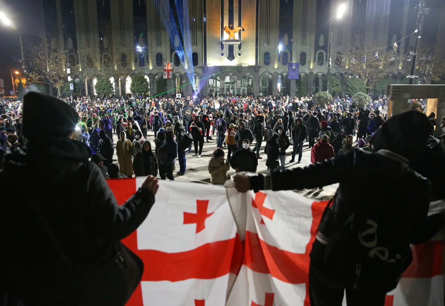 Gruusia opositsioon protestimas 5. detsembril Thbilisis.