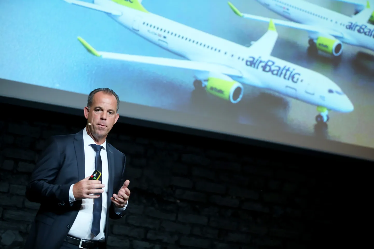 AirBalticu juht Martin Gauss.