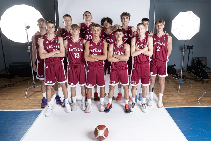 Latvijas U-16 basketbolisti EČ pirmajā mačā spēkosies ar Grieķiju