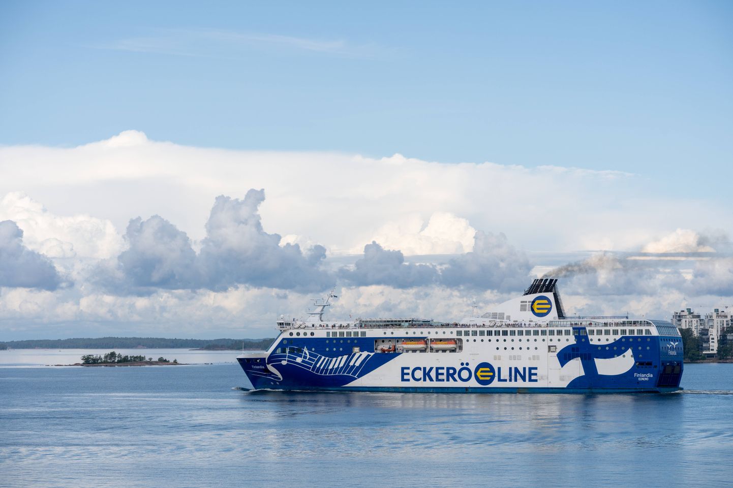 Eckerö Line’i laev. Pilt on illustreeriv.