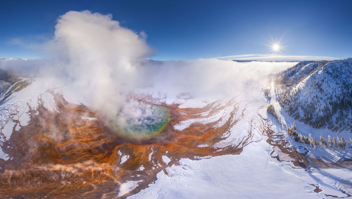 USA Yellowstone'i rahvuspargis asub uinunud supervulkaan