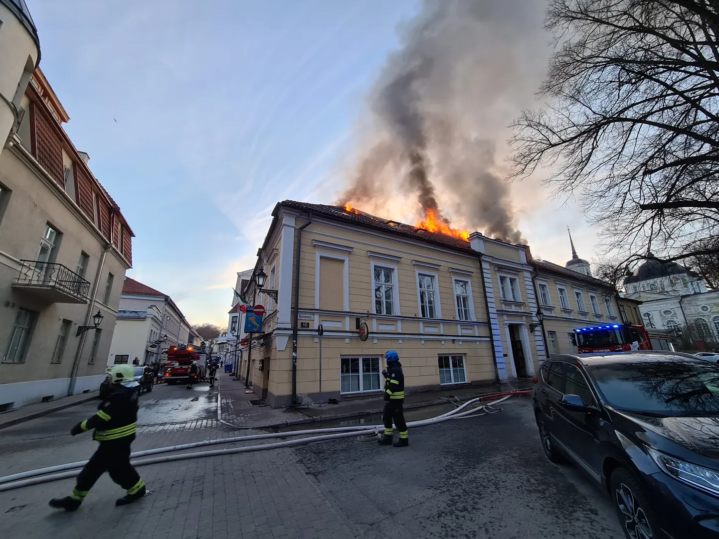 Пожар в Тарту.