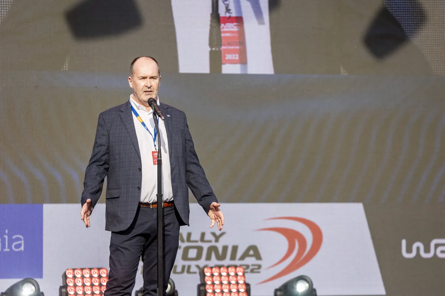 FIA spordi asepresident Robert Reid.