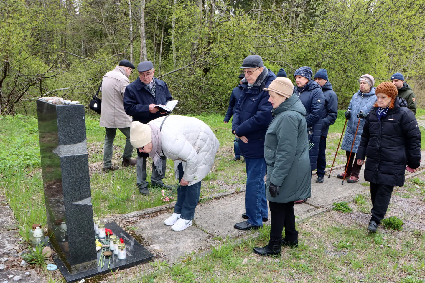 Ida-Virumaa juudi kogukonna liikmed tähistasid Eredal teise maailmasõja lõppu ning mälestasid töö- ja vangilaagrites hukkunuid.
