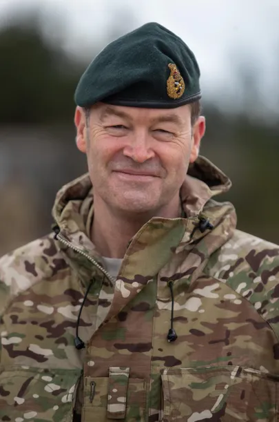 Former Chief of the General Staff, General Sir Patrick Sanders.