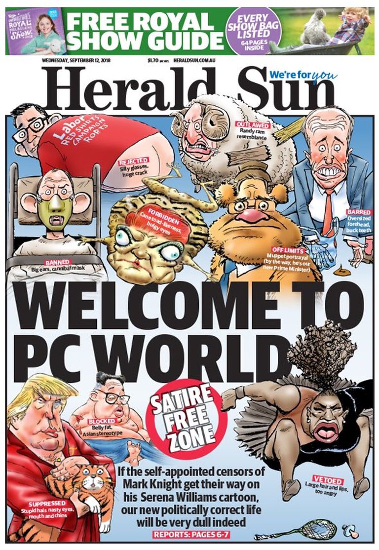 Herald Suni esikülg astus poliitkorrektsuse vastu välja.