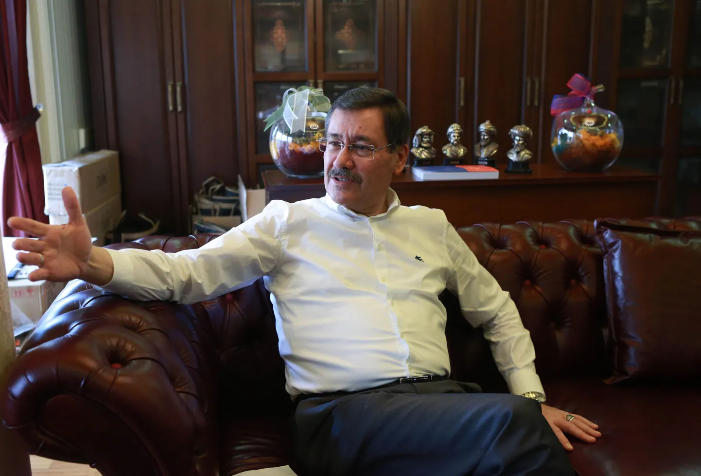 Ankara linnapea Melih Gökçek.