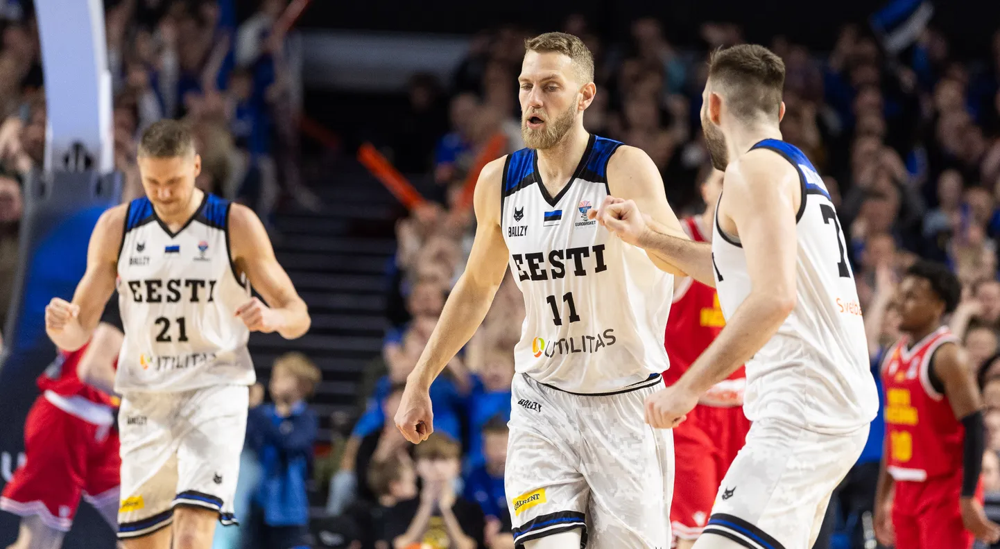 Eesti korvpallikoondise kapten Siim-Sander Vene.