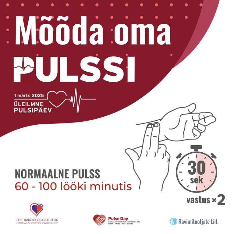 1. märtsil peetakse pulsipäeva.