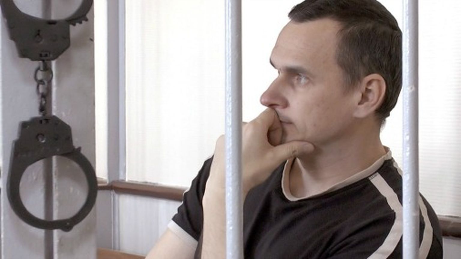 Олег Сенцов, кадр из фильма "Процесс"