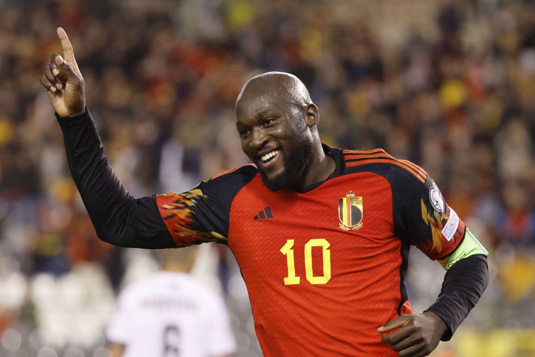 Beļģijas futbolists Romelu Lukaku