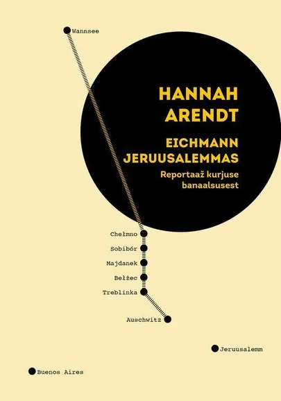 Hannah Arendt «Eichmann Jeruusalemmas».