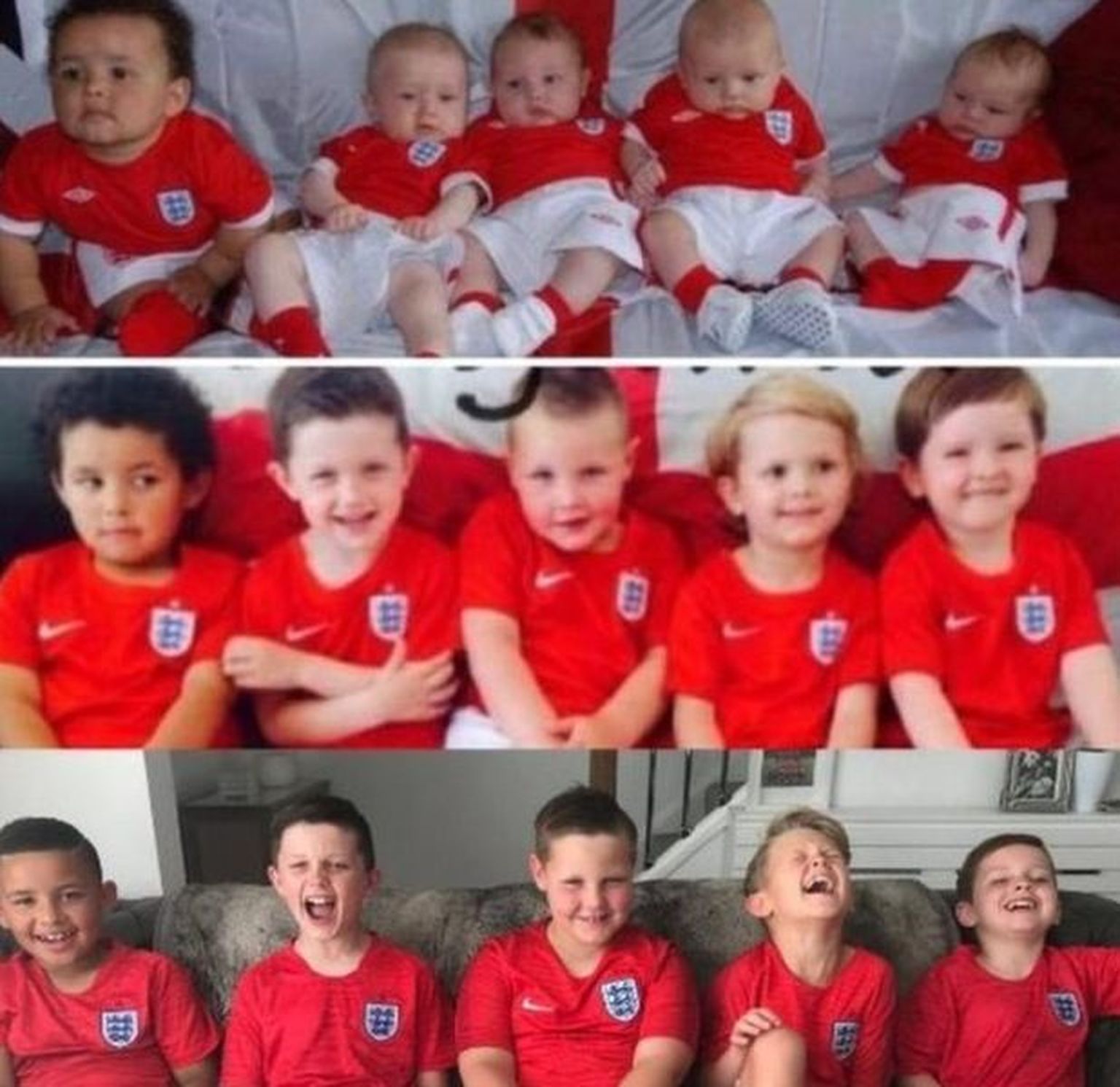 Noored inglise jalgpallifännid