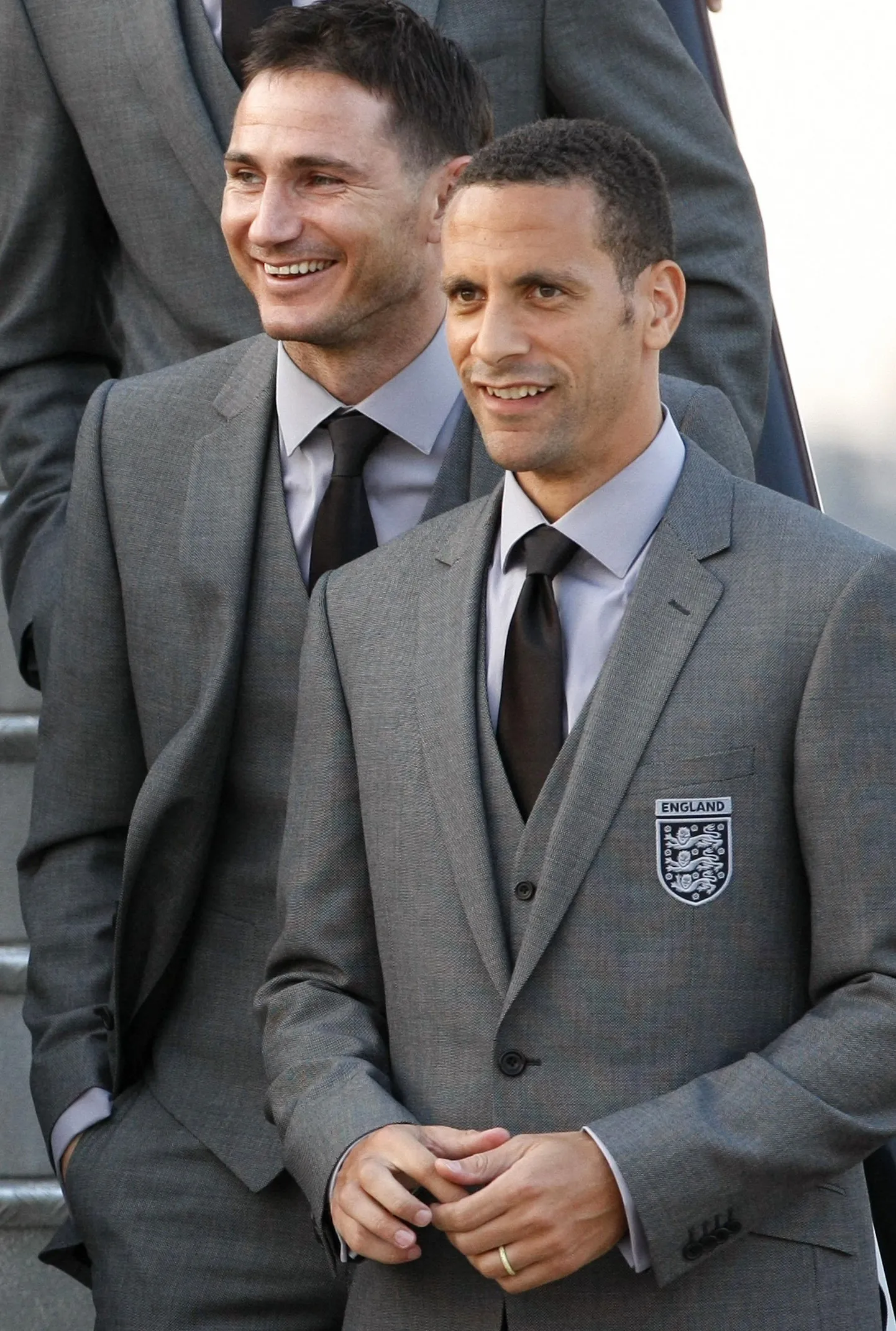 Rio Ferdinand (paremal) ja Frank Lampard.
