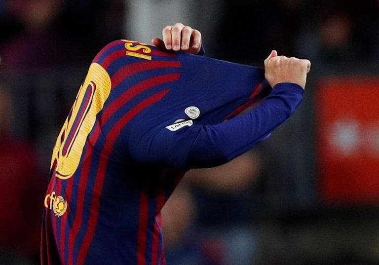 Lionel Messi ei suutnud koduklubi seekord päästa, ehkki lõi kaks väravat.