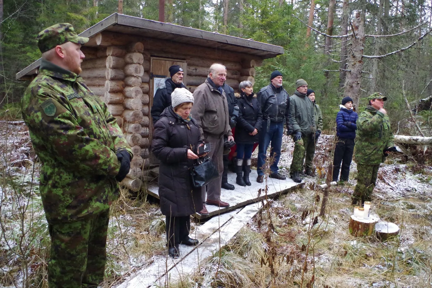Iga aasta 28. detsembril tuleb matkaseltskond Lükkä taastatud punkri juurde.
