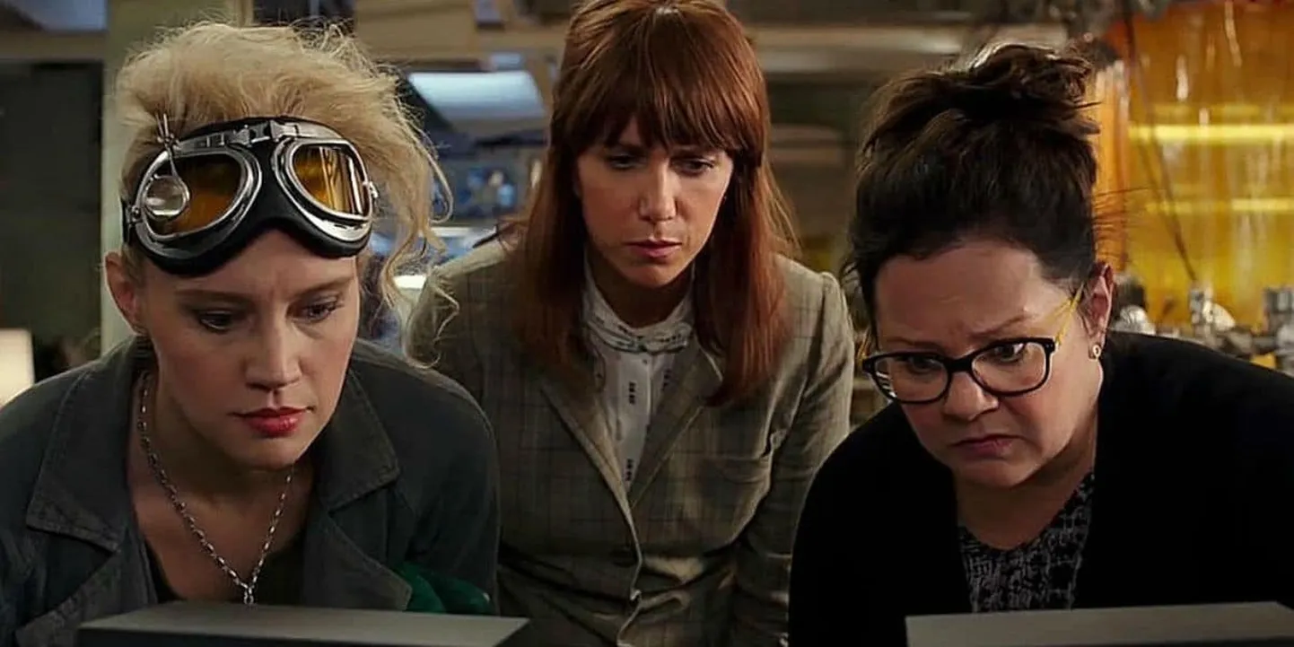 Kate McKinnon, Kristen Wiig ja Melissa McCarthy «Tondipüüdjate» 2016. aasta versioonis.