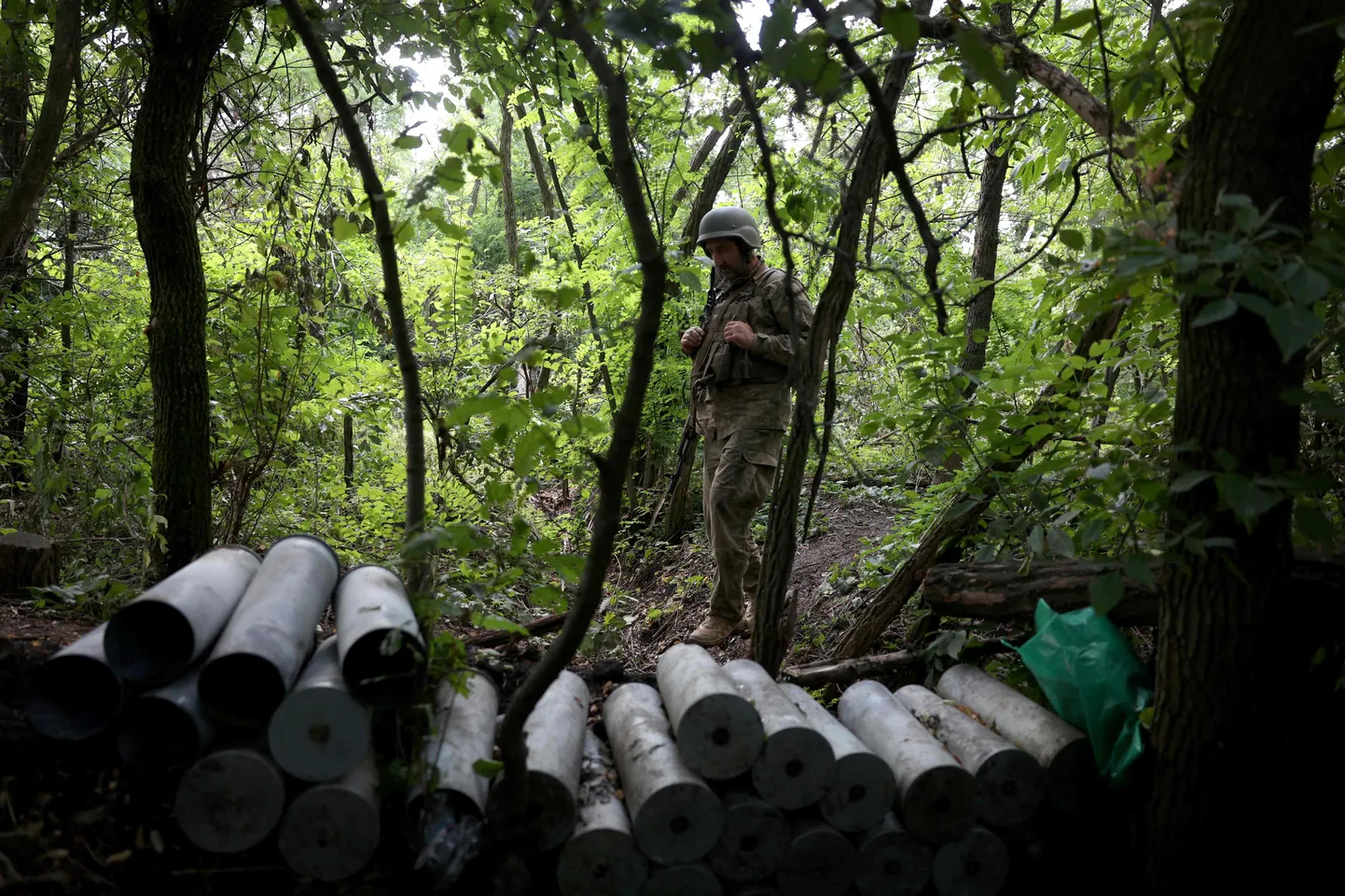 Украинский военный.