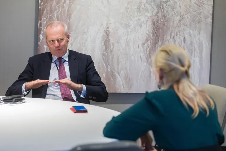Boris Ruge intervjuu Tallinnas Lennart Meri konverentsi ajal.