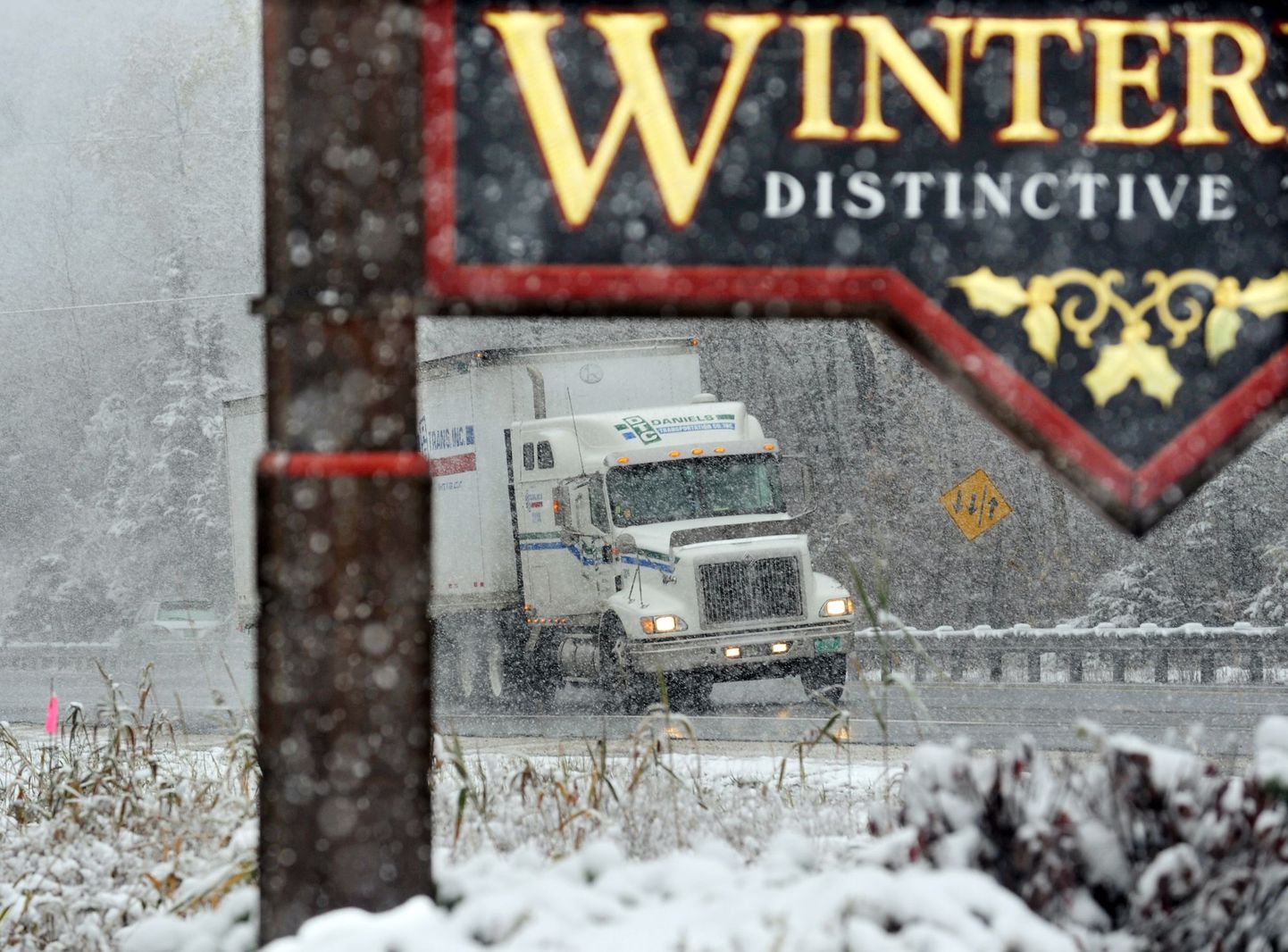 Lumetormi tõttu võib liiklus mitmes osariigis olla raskendatud.