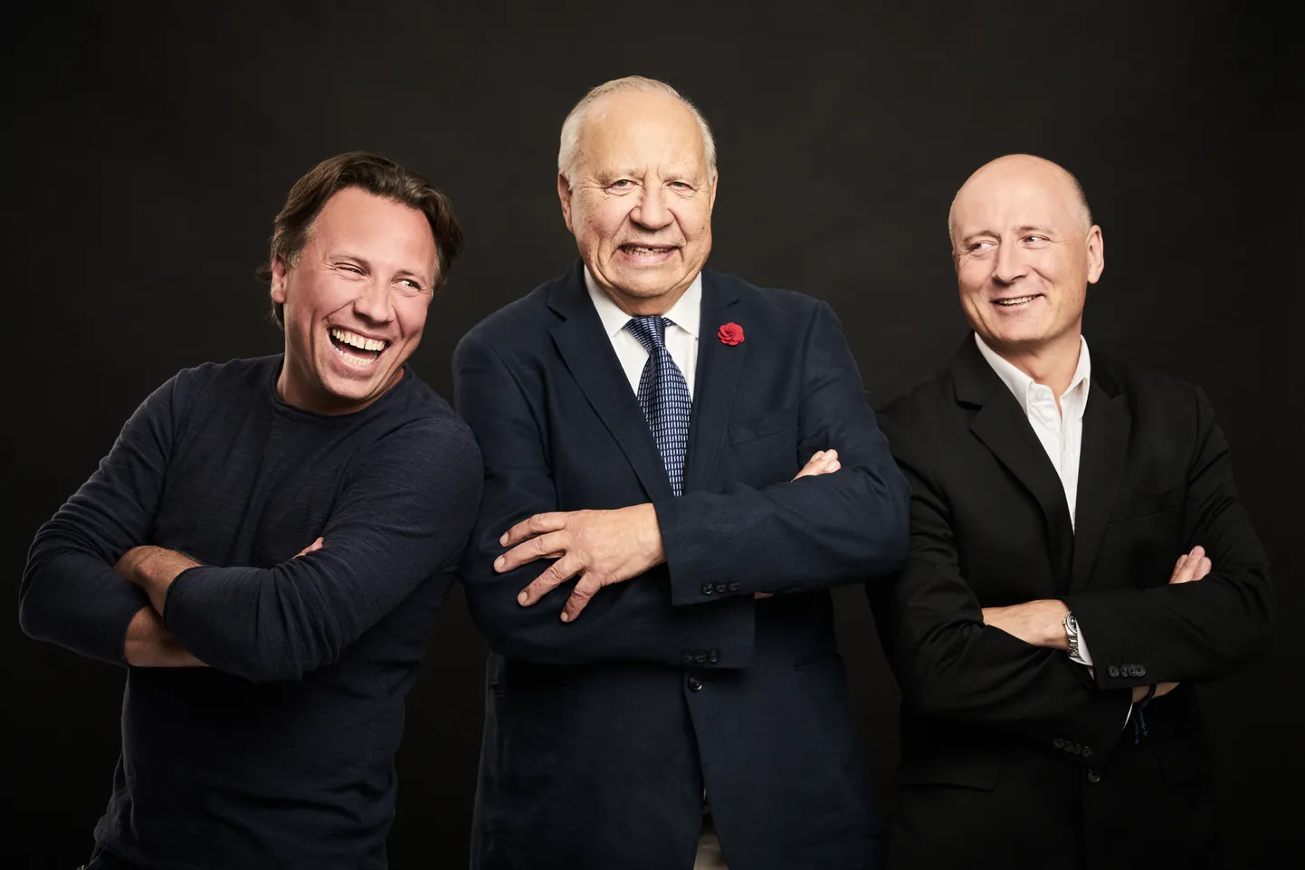 Kristjan Järvi, Neeme Järvi ja Paavo Järvi.