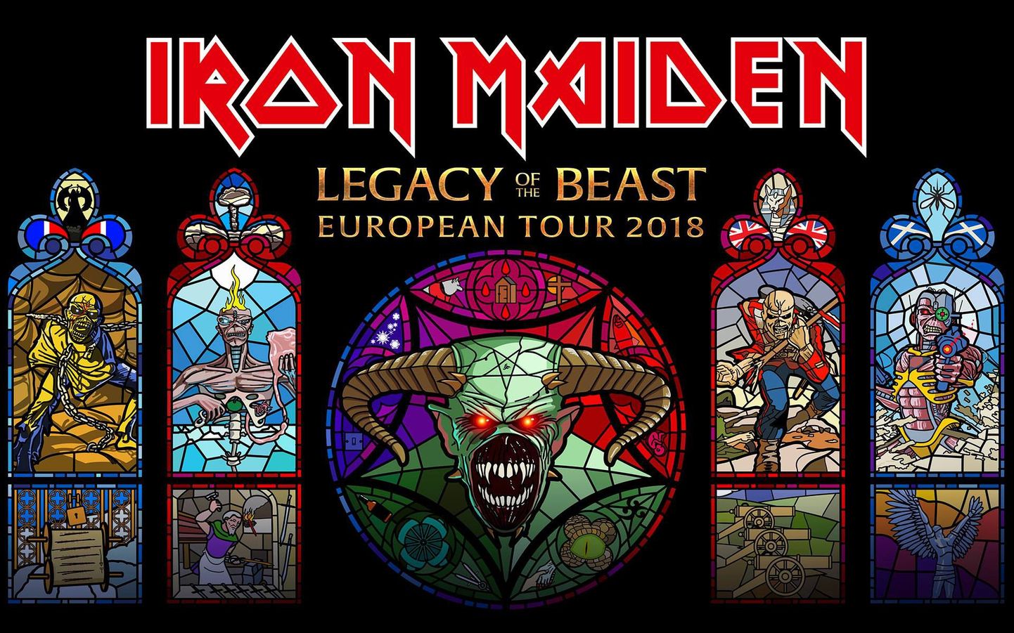 Iron Maiden alustab oma Euroopa tuuri Eestist