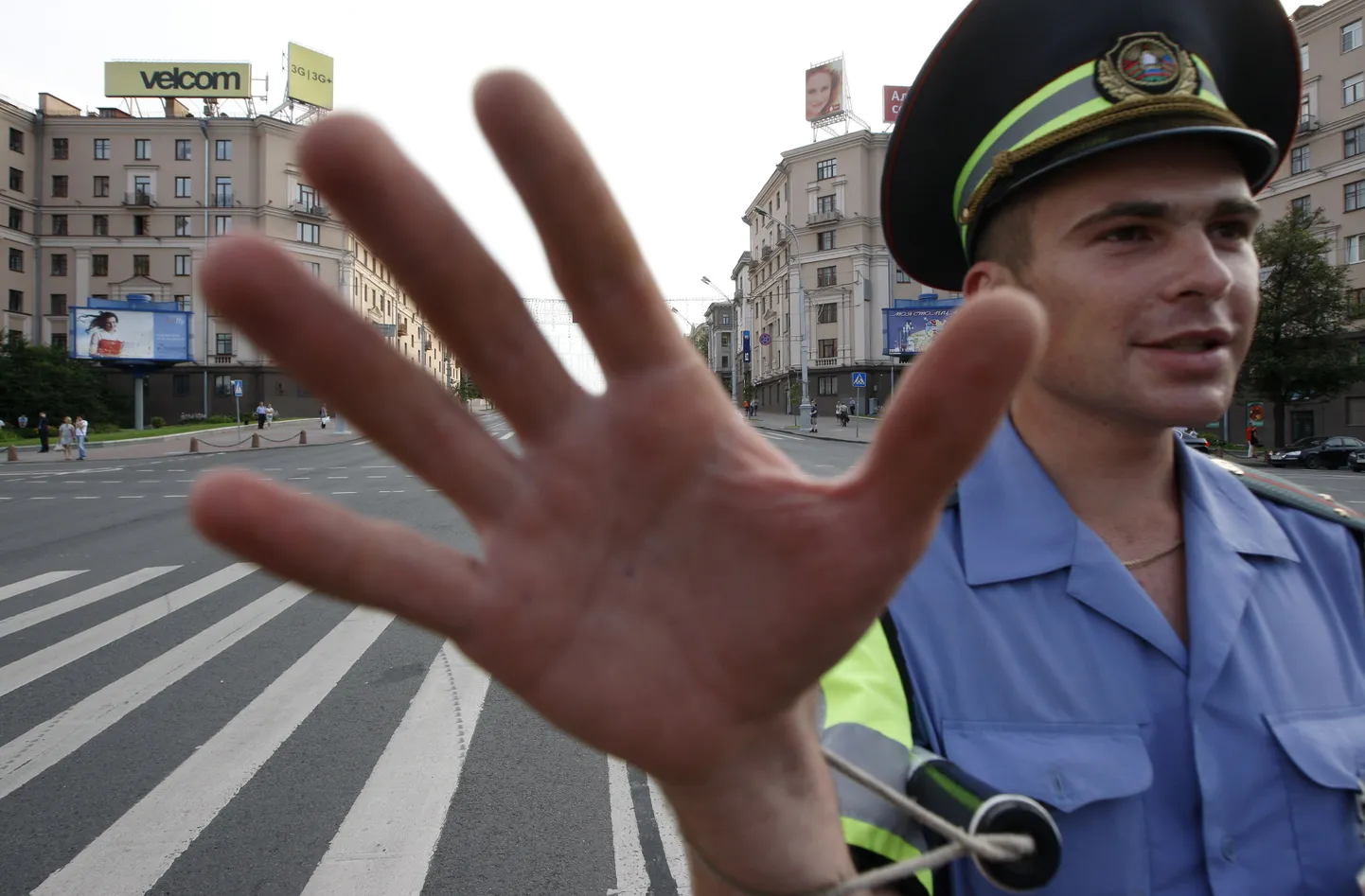 Белорусский милиционер