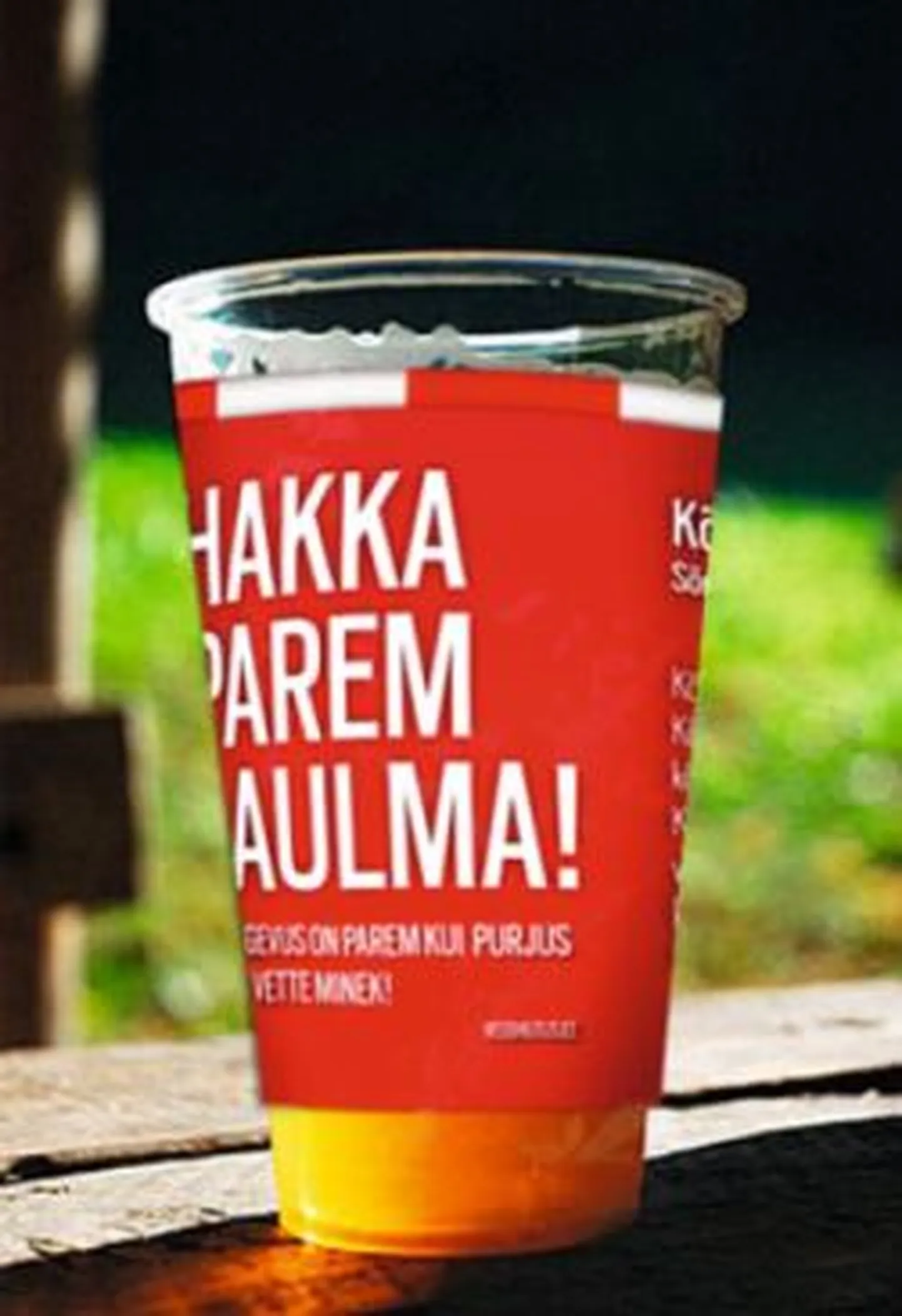 Veeohutuse kampaania topsiümbris soovitab joonuna ujuma mitte minna.