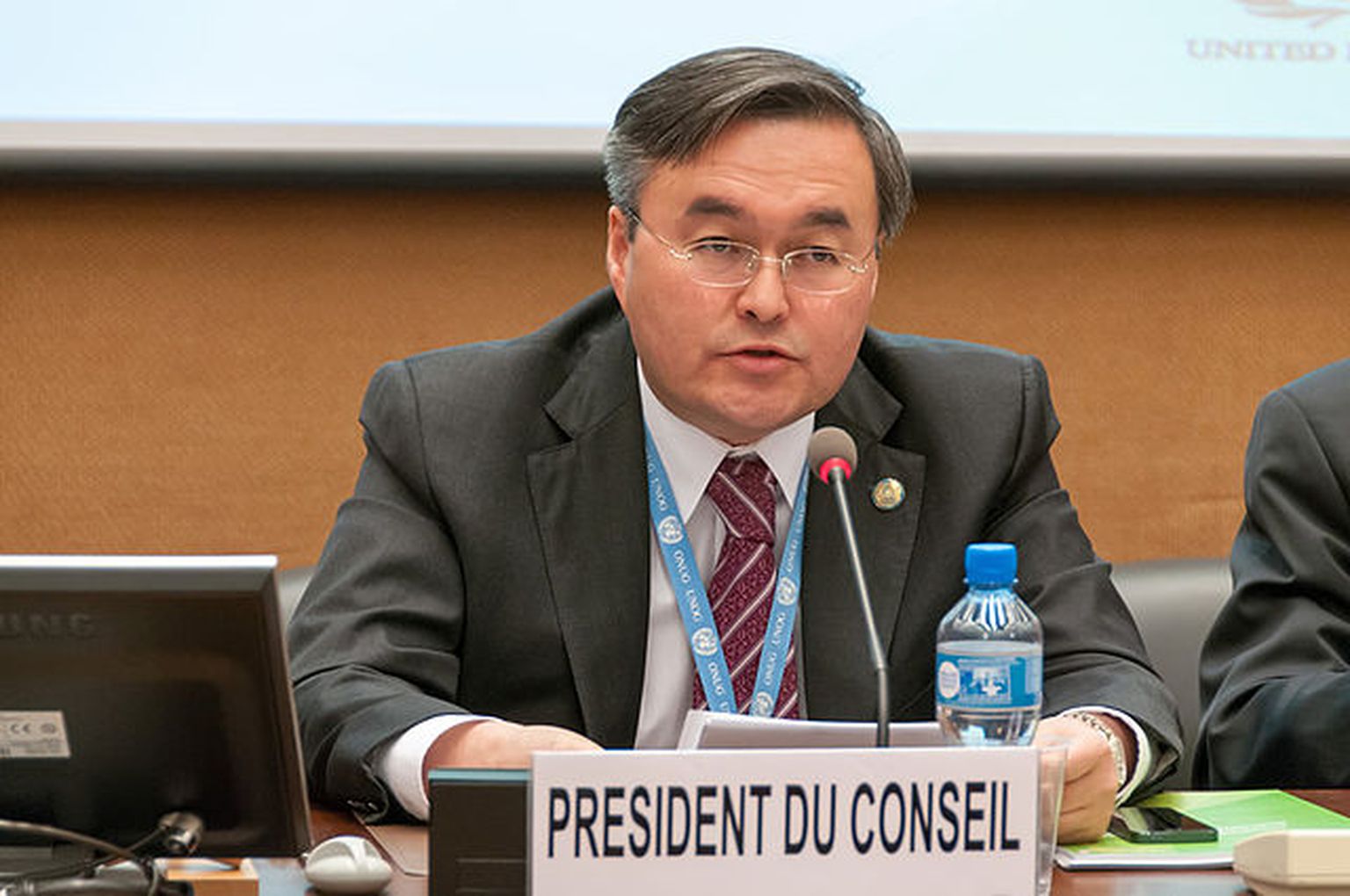 Kasahstani välisminister Mukhtar Tileuberdi.