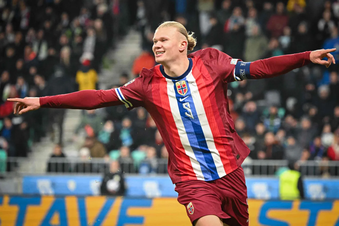 Norra ründaja Erling Braut Haaland jääb suvel Eestis kuivale.