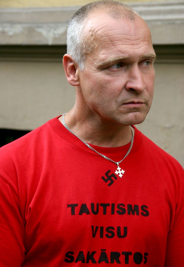 Активист "Перконкрустс" Игорь Шишкин, 2005 год
