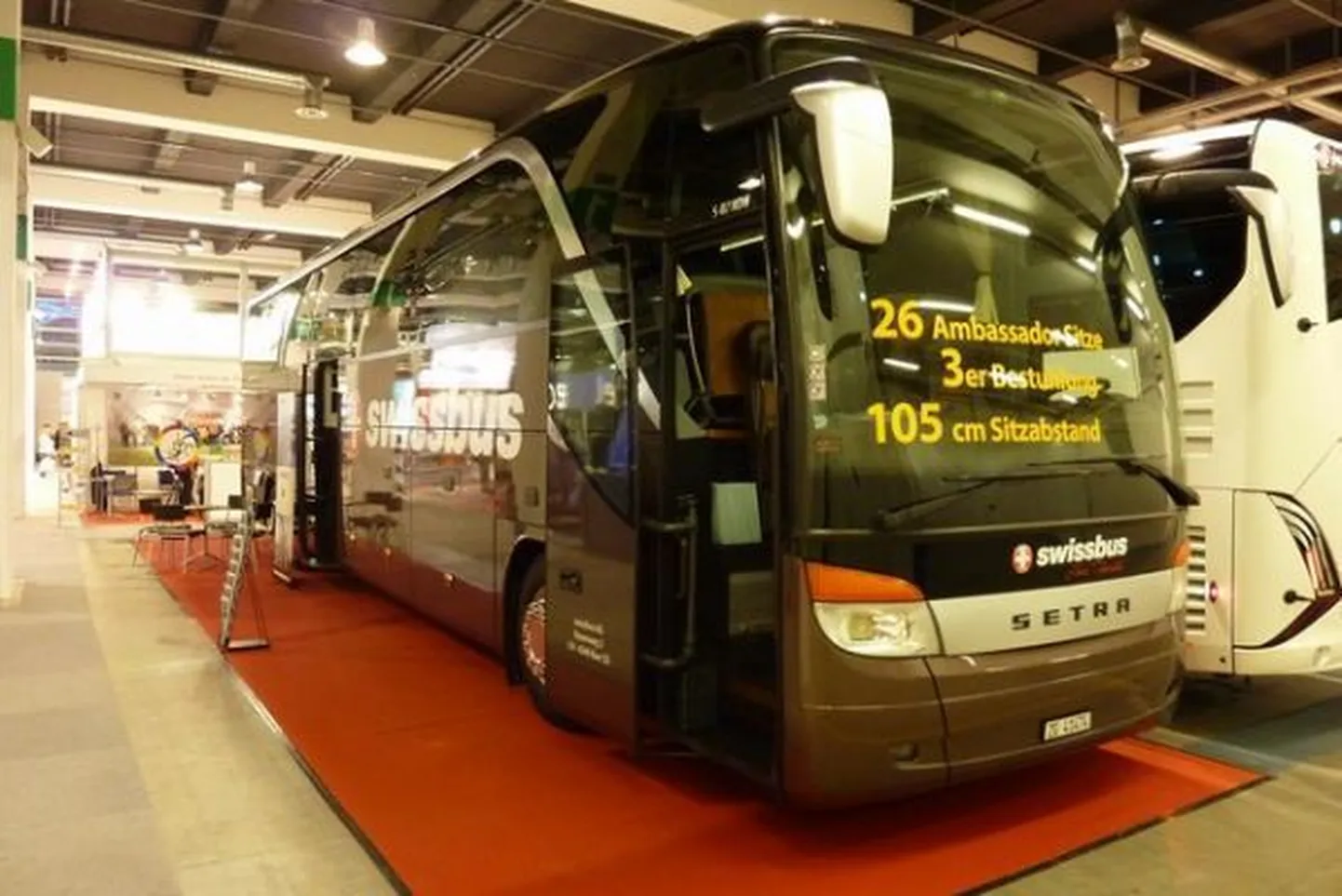Kuvatõmmis Swissbusi kodulehelt.