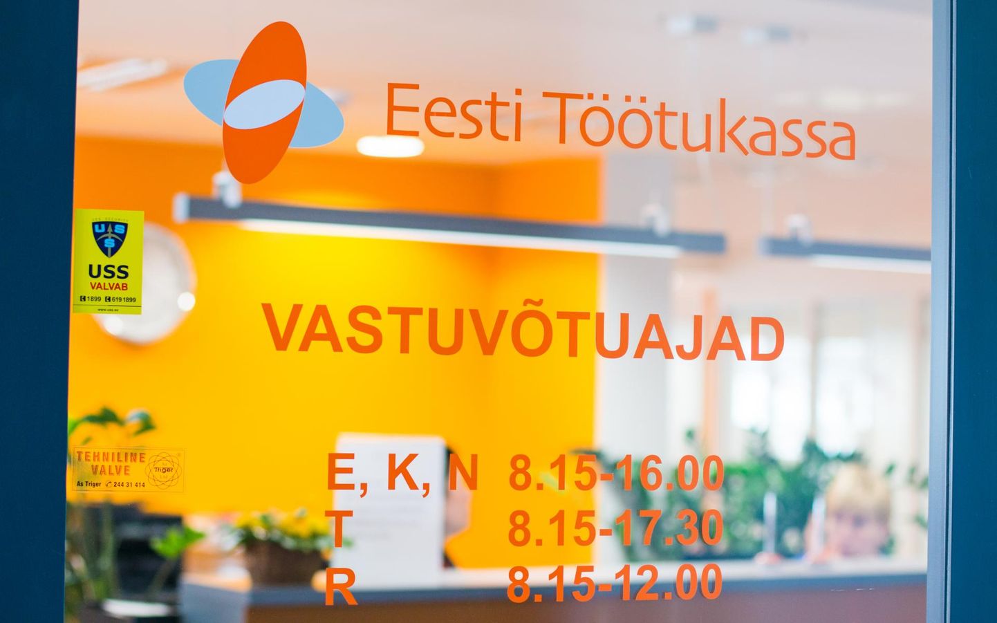 Eesti töötukassa Pärnumaa osakond.