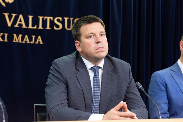 Keskerakonna juht ja peaminister Jüri Ratas.