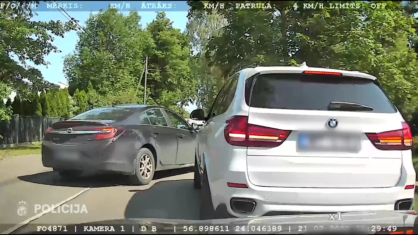 Задержание подозреваемого в Марупе