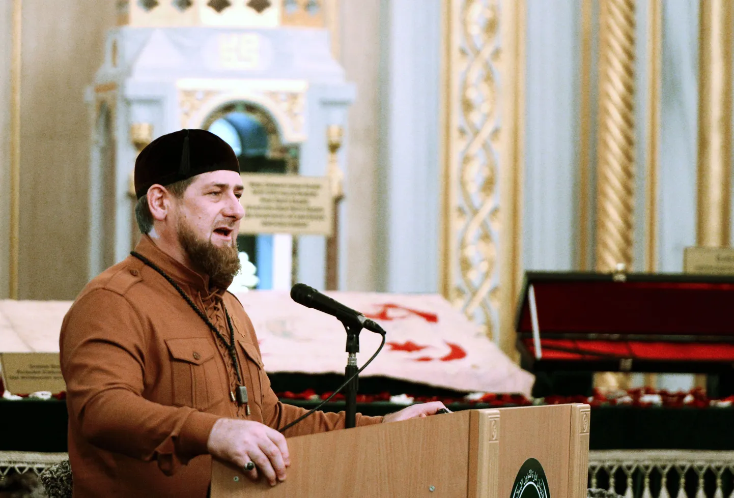 Tšetšeenia juht Ramzan Kadõrov.