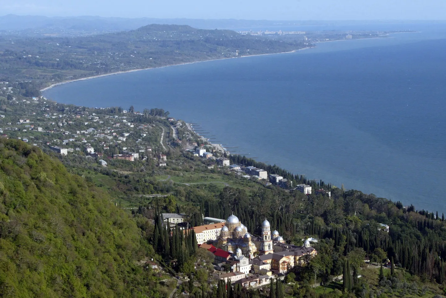 Vaade Abhaasia pealinnale Suhhumile