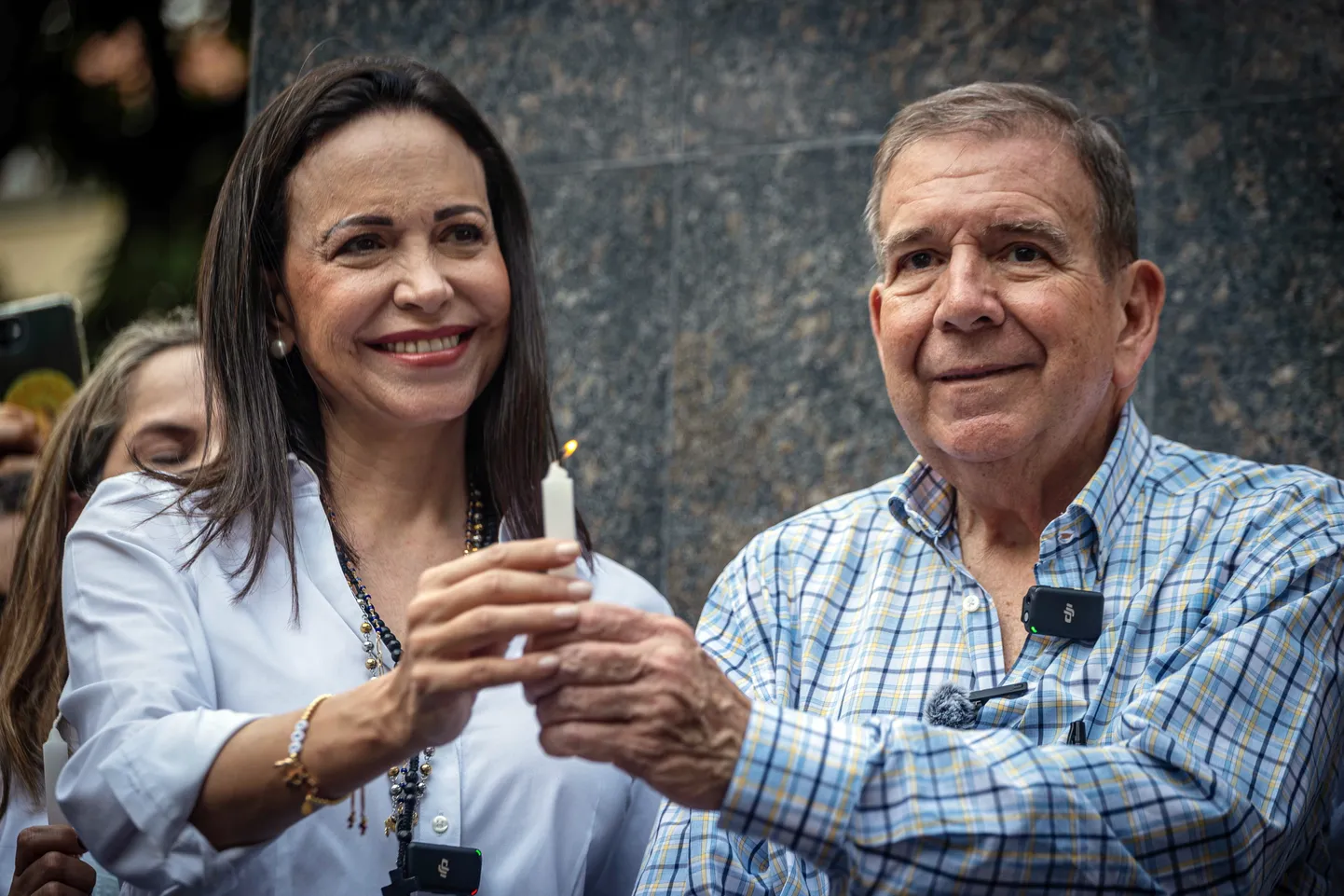 Edmundo Gonzalez Urrutia ja Maria Corina Machado.