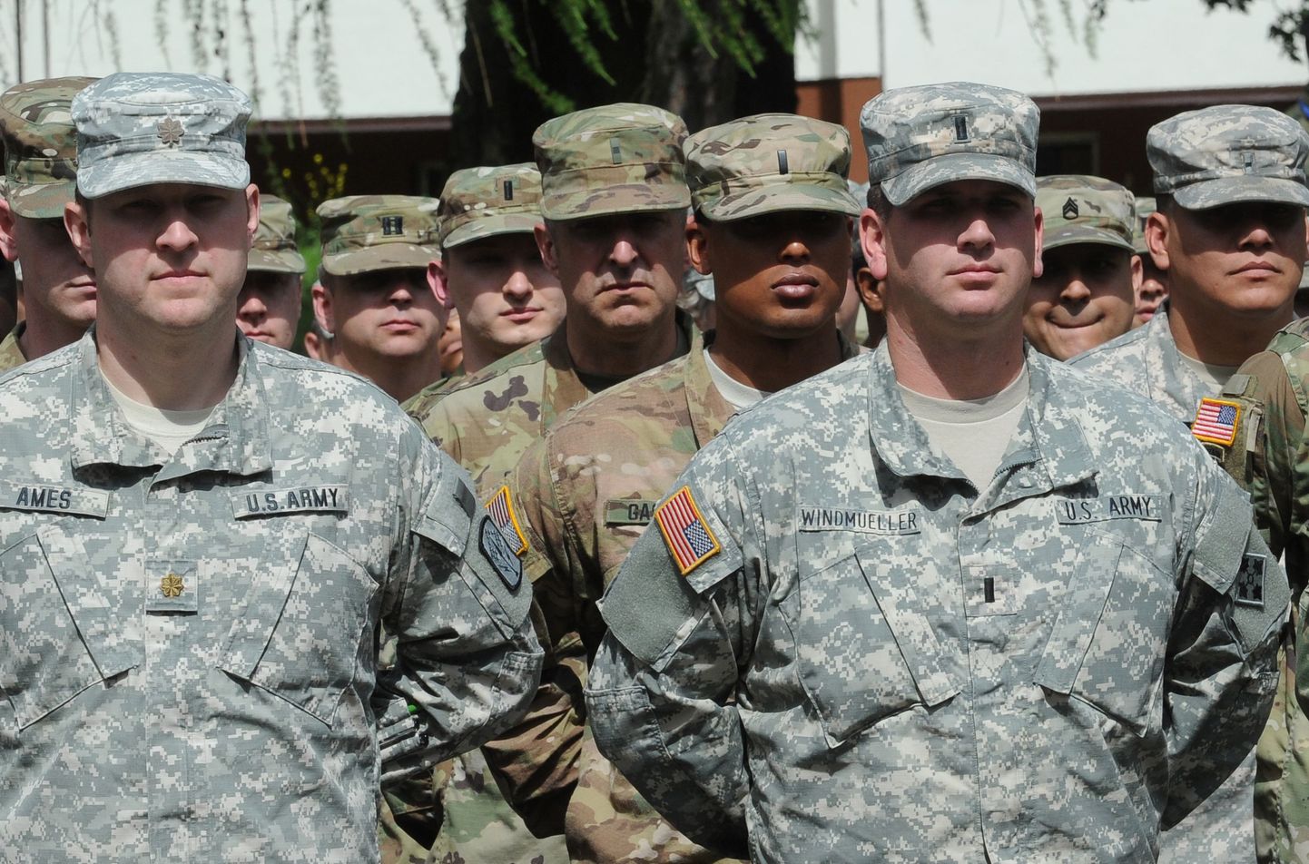 USA sõdurid Anaconda-16 avatseremoonial.