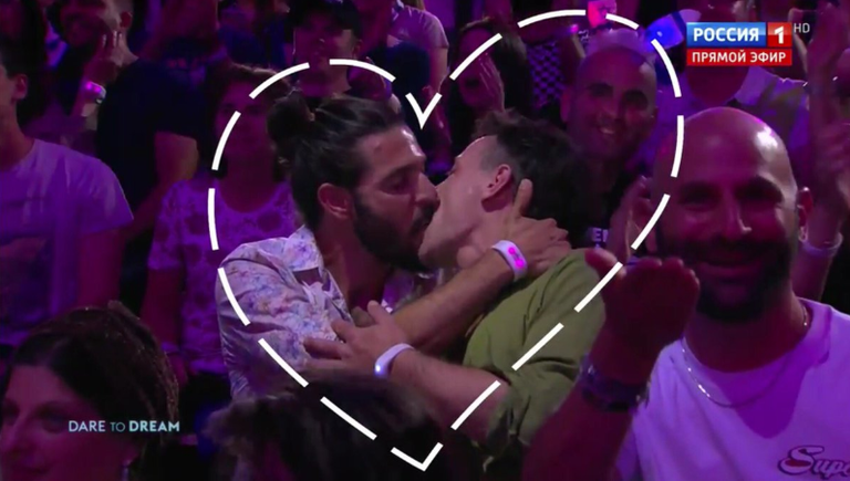 Поцелуй на "Евровидении-2019"
