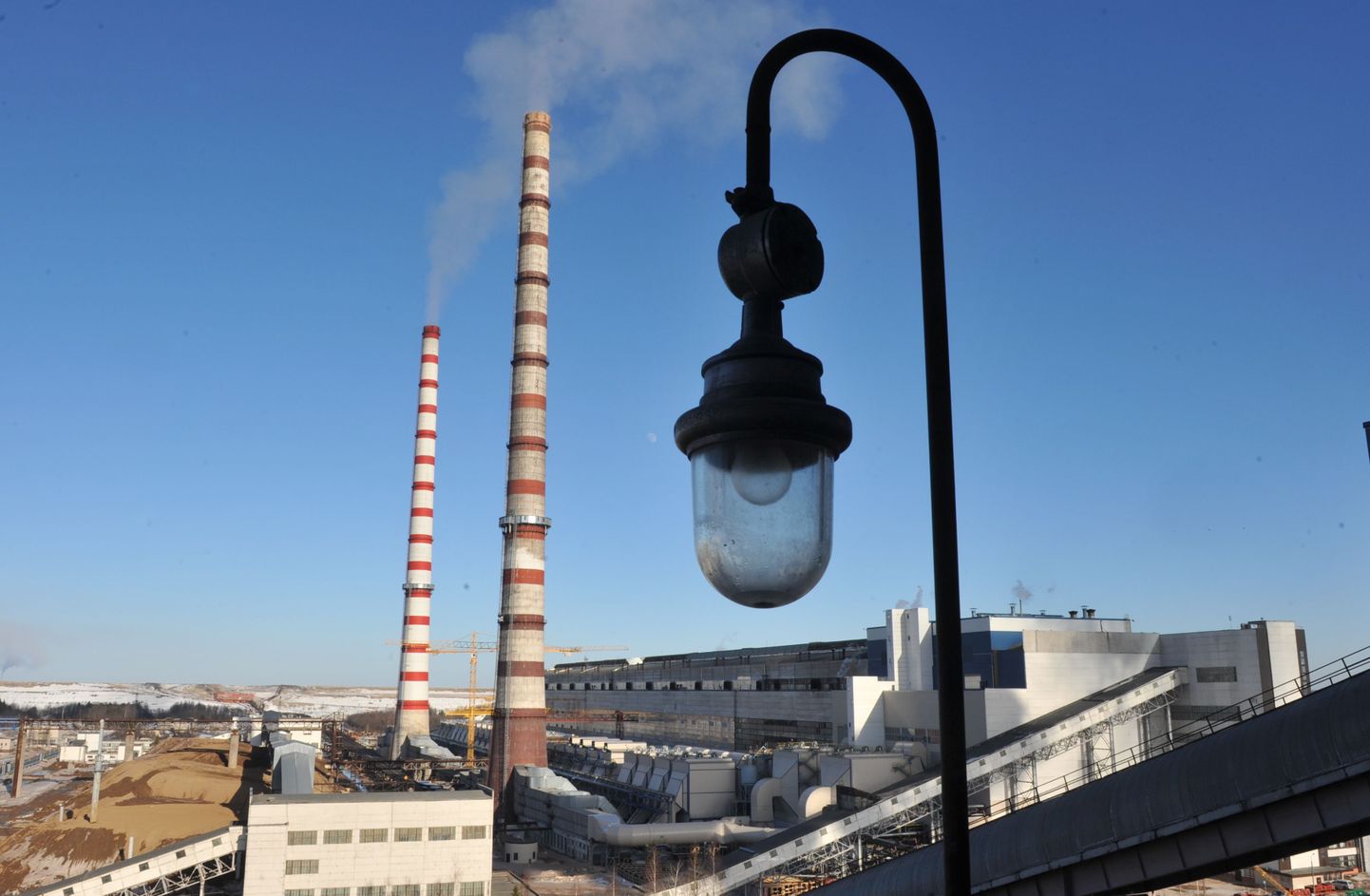 Eesti Energia Narva elektrijaamad.