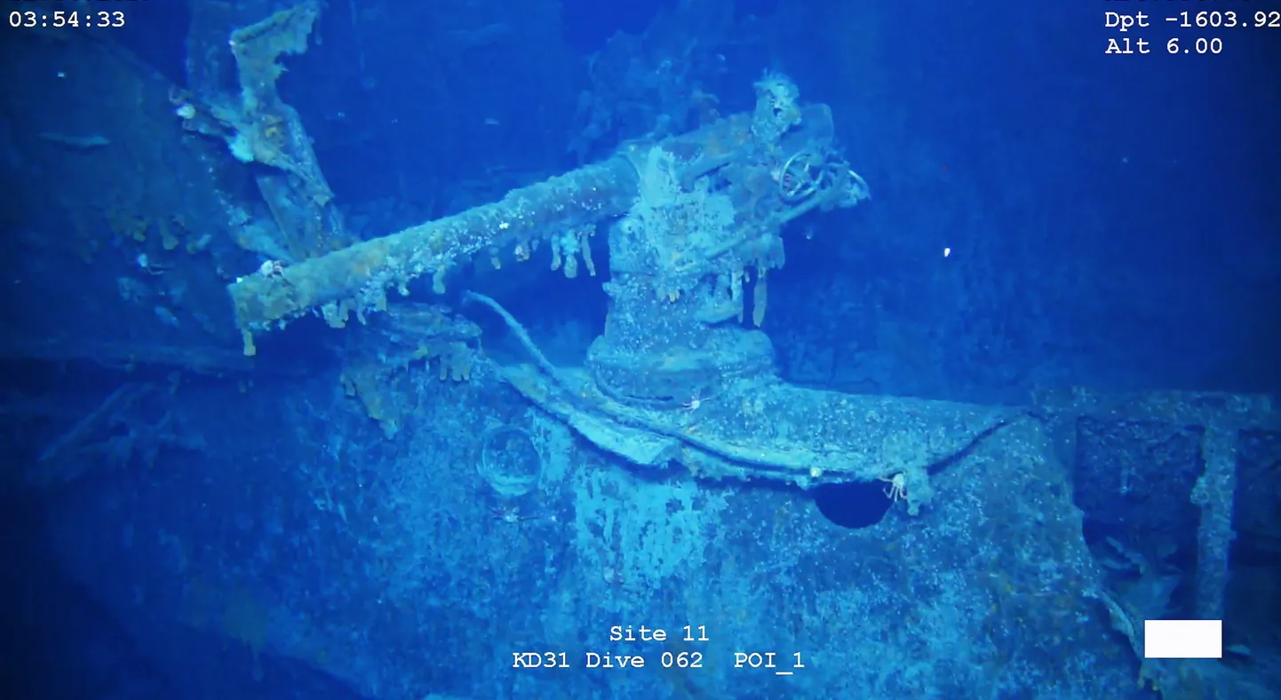 Falklandi saarte juures leiti Esimese maailmasõja aegne Saksa lahinguristleja Scharnhorst