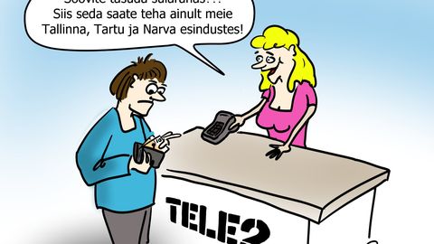 NÄDALA KARIKATUUR ⟩ Sularahavabadus Rakveres