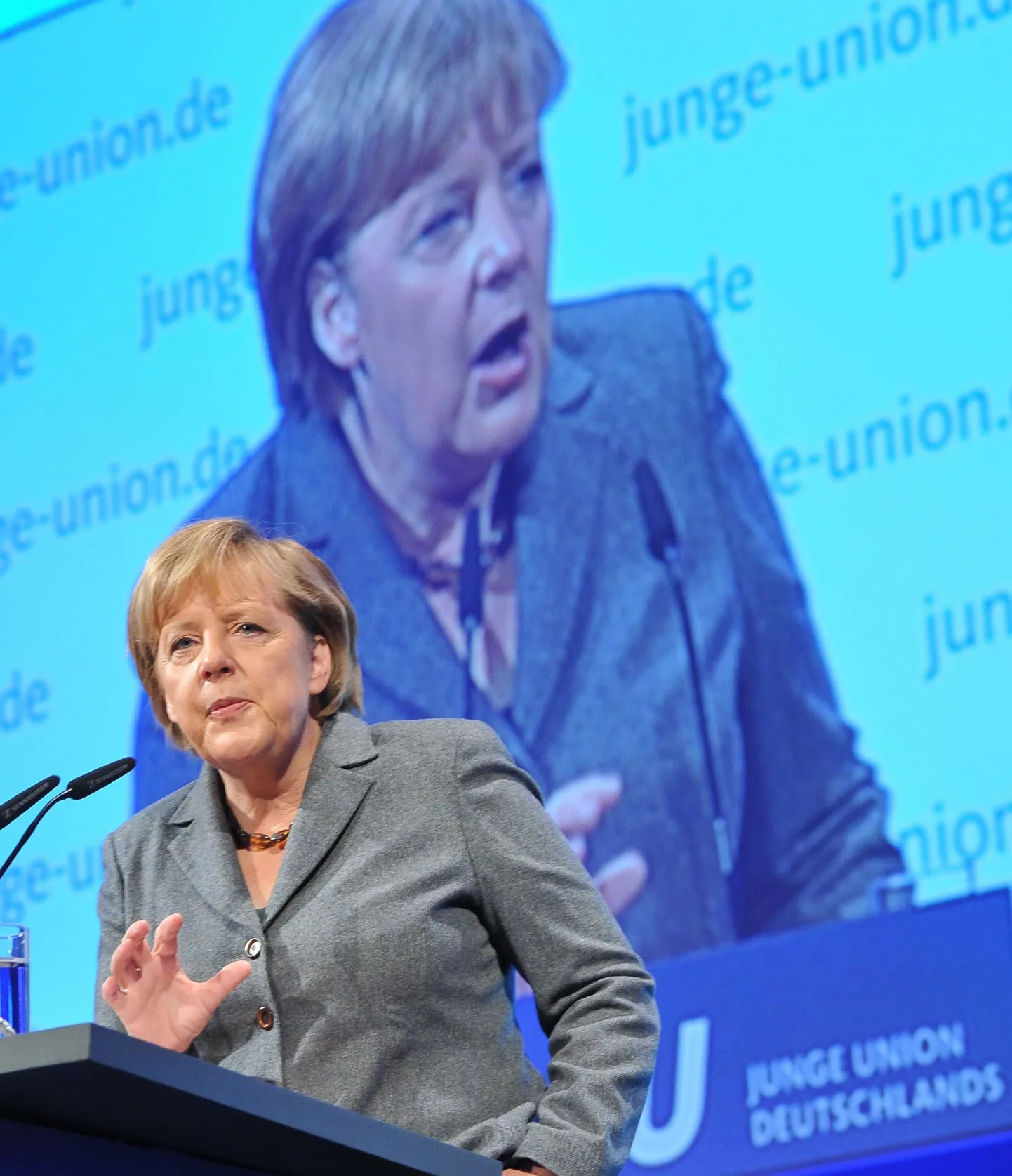 Angela Merkel.