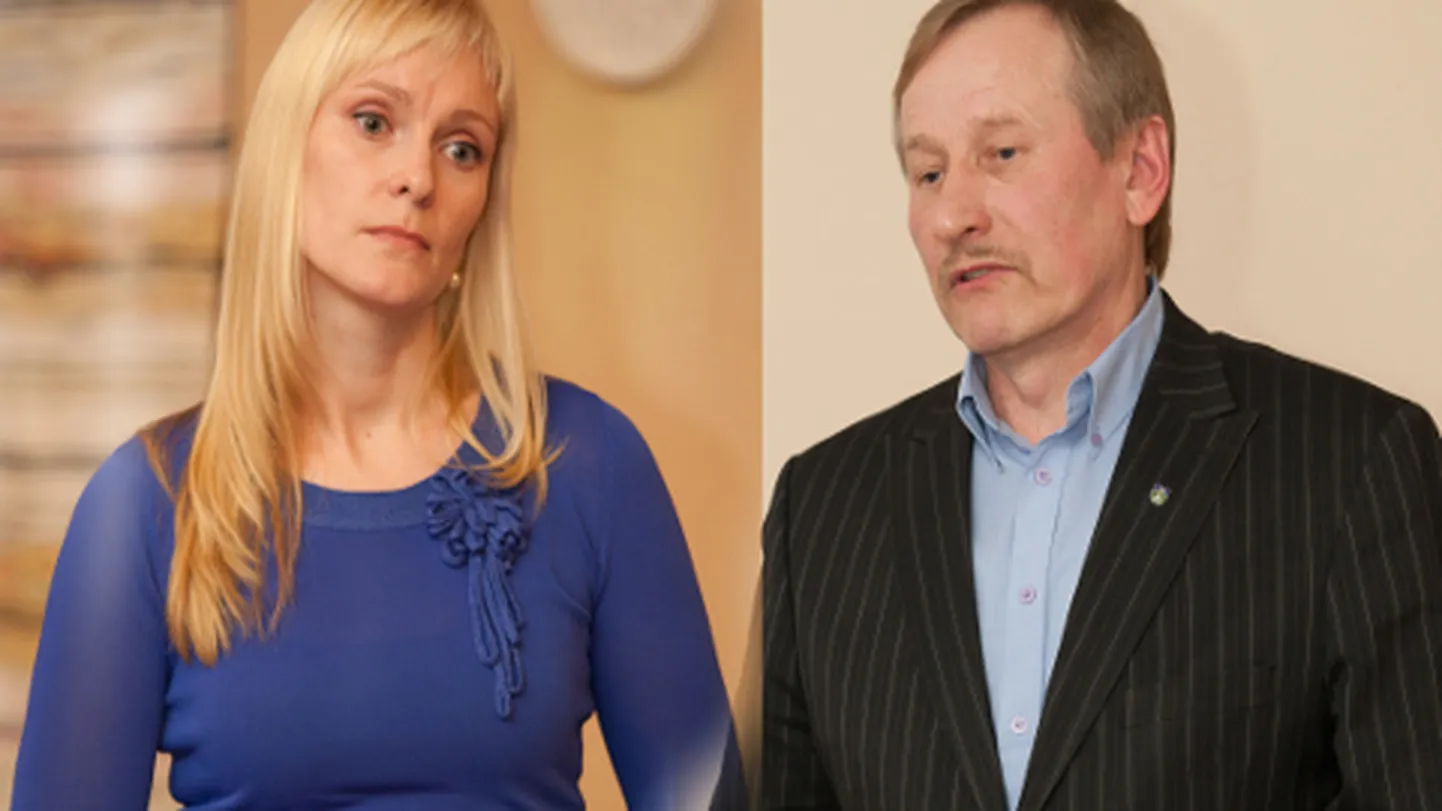Riina Sooäär ja Arno Rossman peavad õigeks, et valdade õigusi puudutav vaidlus saaks kohtus selge lahenduse.
