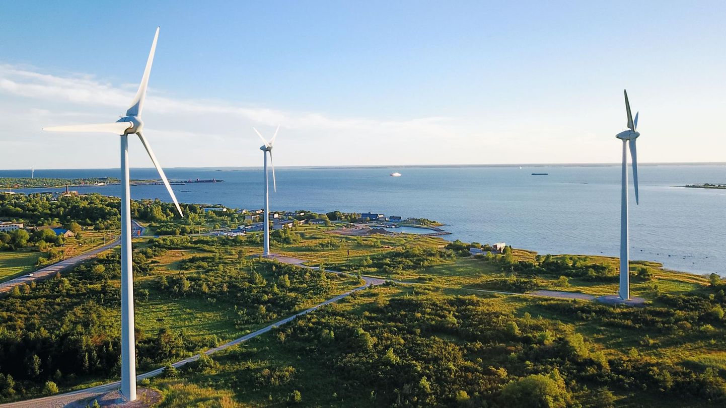 Virtsu tuulepark, tuulikud, tuulegeneraator, Hanila vald FOTO: Mailiis Ollino /